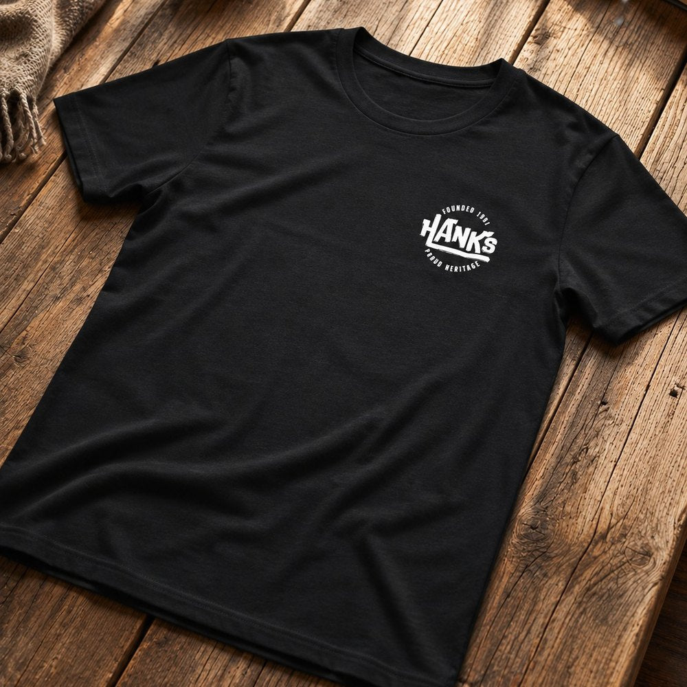 Polera negra Hanks