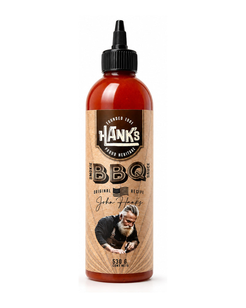 Hank's bbq caja 12x500ml