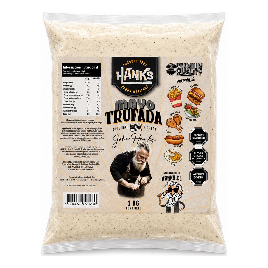 Bolsa Hanks de 1 kg