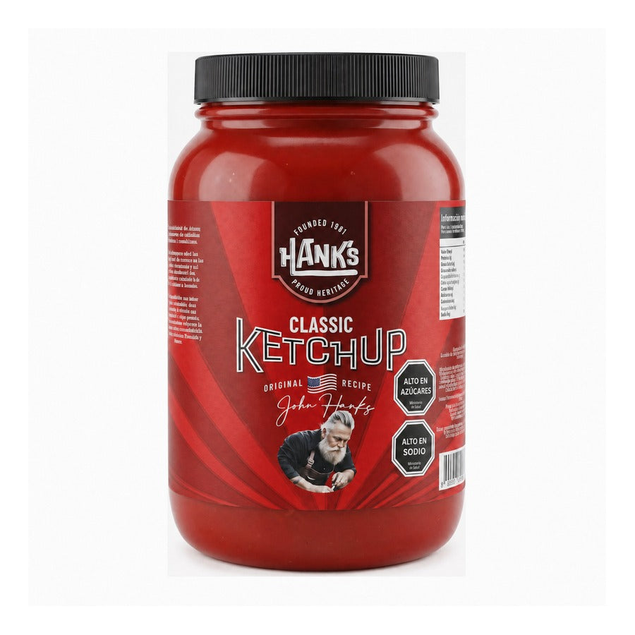 Galón Hanks Classic Ketchup 3,6 kg